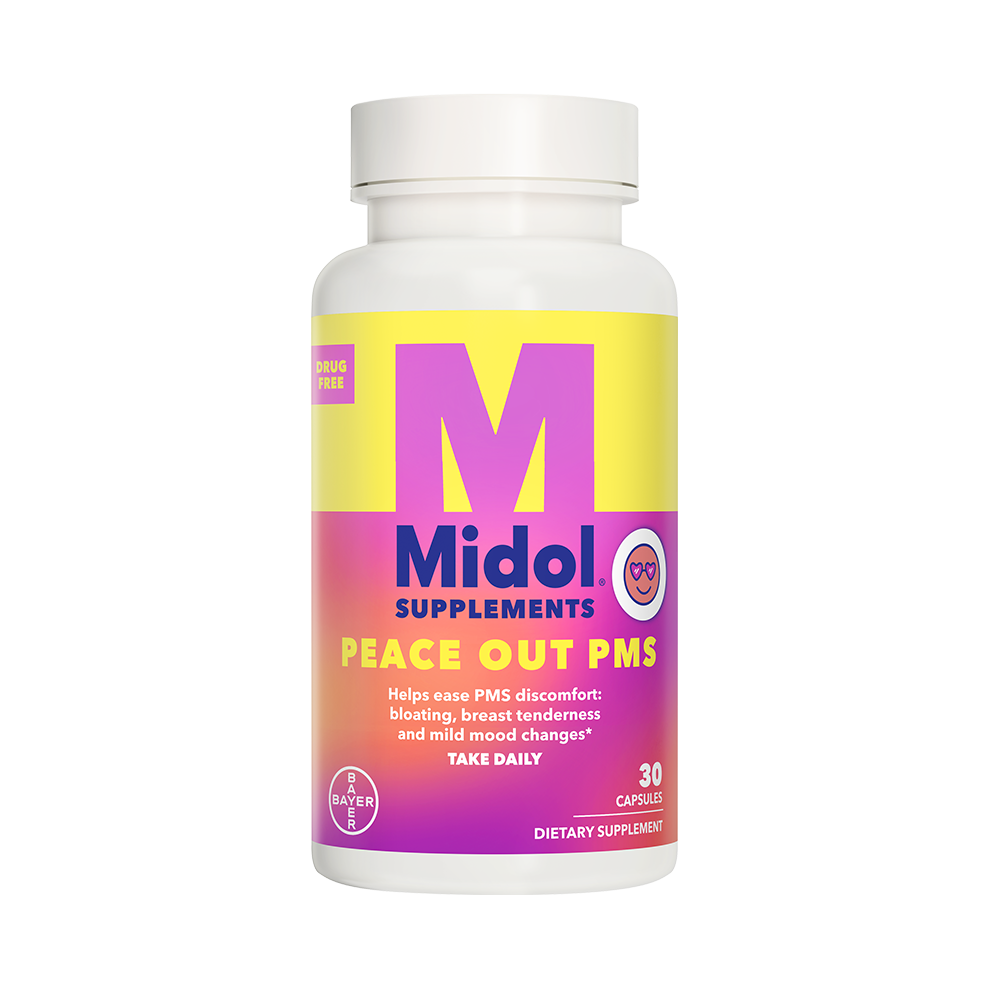 MIDOL® SUPPLEMENTS PEACE OUT PMS